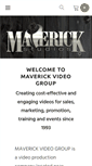 Mobile Screenshot of maverickvideogroup.com